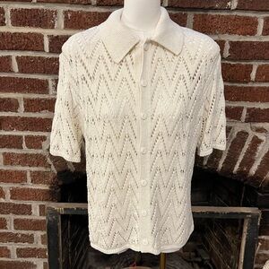 NWT men's urban outfitters /bdg button up sweater